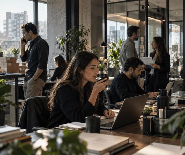 Interfaz de Blixgo para la gestión de conversaciones con clientes.