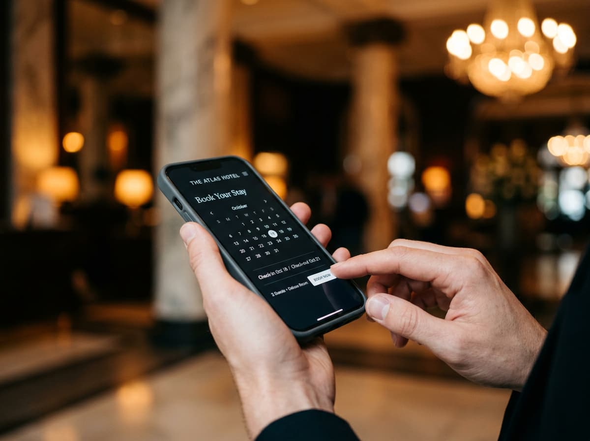 Conversión directa — Motor de reservas integrado