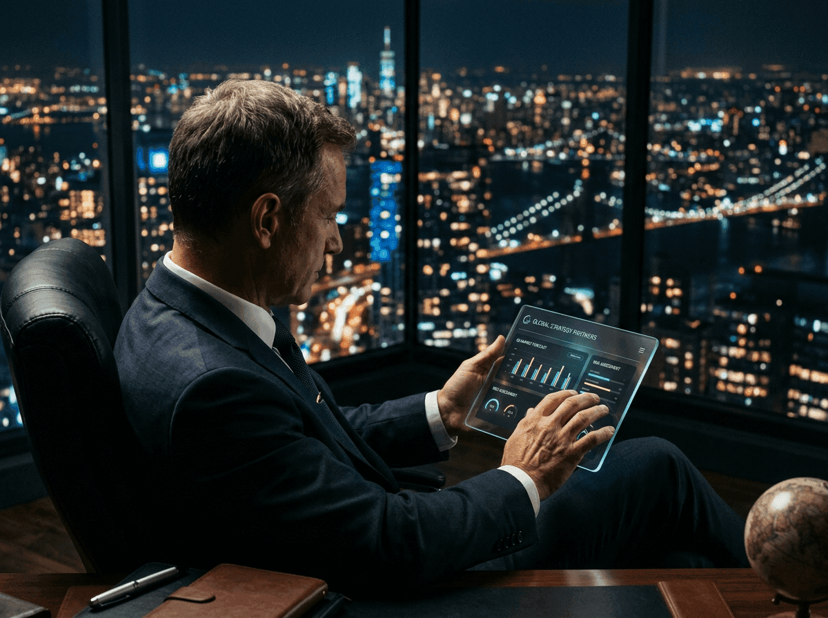 B2B — El decisor corporativo valida antes de contactar