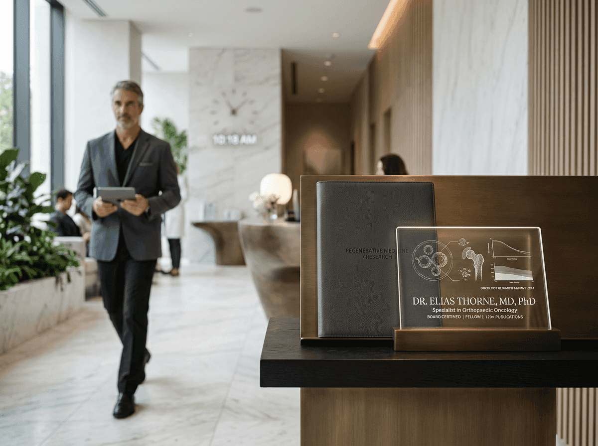 Clínicas — Autoridad médica visible antes de la consulta